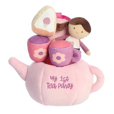 Ebba Small Purple Baby Talk 9" My Lil Tea Party Engaging Baby Stuffed Animal