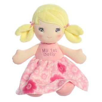 Ebba Medium Blonde Dolls 12" First Doll Blonde Elegant Baby Stuffed Doll