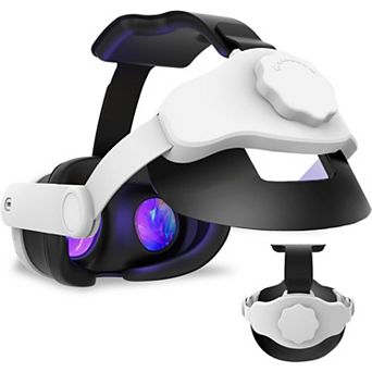 Meta Quest 3 Head Strap- Enhanced Comfort Fit - Adjustable/lightweight