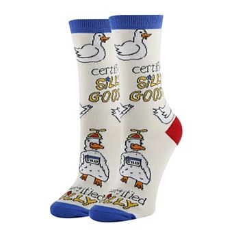 Mens Crew Socks - Silly Goose
