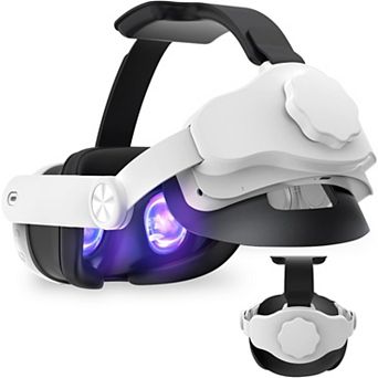 Meta Quest 3 Head Strap W/ 6000mah Battery- 4hr Time- Comfort /adjust