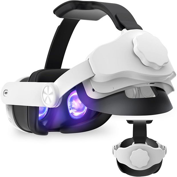 Meta Quest 3 Head Strap W/ 6000mah Battery- 4hr Time- Comfort /adjust