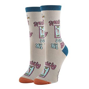 Women's Crew Socks - Anxiety On
