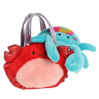 Aurora Small Blue Fancy Pals 6.5" Crab Fashionable Stuffed Animal