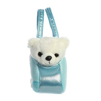Aurora Small Multicolor Fancy Pals 7" Peek-a-boo Polar Bear Fashionable ...