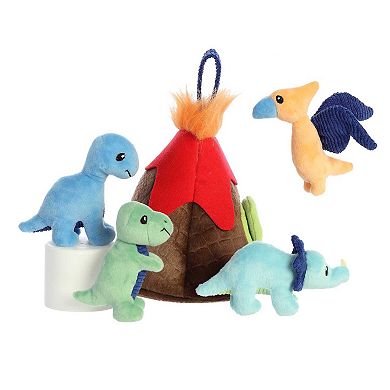 Ebba Small Multicolor Baby Talk 6" My Dinosaur Friends Engaging Baby Stuffed Animal