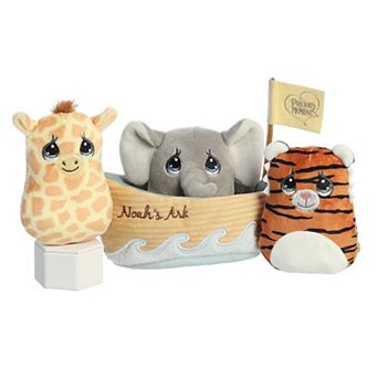 Aurora Small Multicolor Precious Moments 6" Noah's Ark Playset Inspirational Stuffed Animal