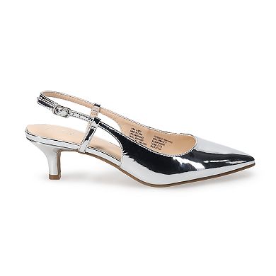 Apt. 9® Keerah Women's Slingback Kitten Heels