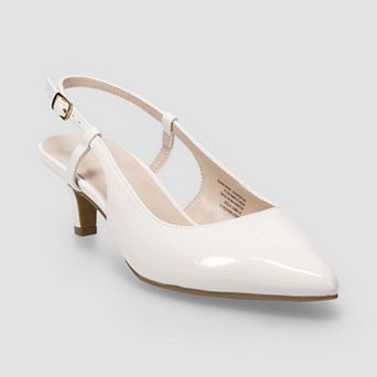 Apt. 9® Keerah Women's Slingback Kitten Heels