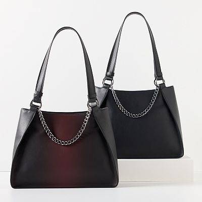 Simply Vera Vera Wang Harley Chain Tote Bag Simply Vera Vera Wang Harley Chain Tote Bag
