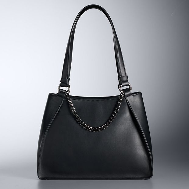 Chain tote bag best sale