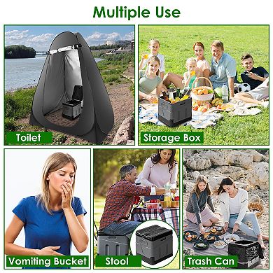 Travel Toilet For Car Camping And Outdoor Activities
