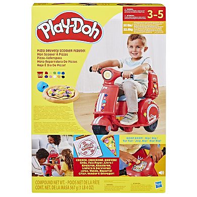 Play-Doh Ride-On Pizza Delivery Scooter Playset