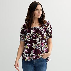 Women s Peasant Tops Blouses Kohl s