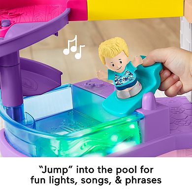 Fisher-Price Little People Barbie Dream House Playset with Vehicles & Figures 12-piece Set