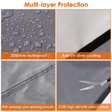 Waterproof Camping Tarp Kit With Uv Protection