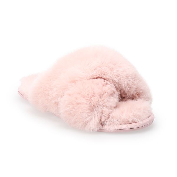 LC Lauren Conrad Raylyn Women's Slippers - Blush (X LARGE)