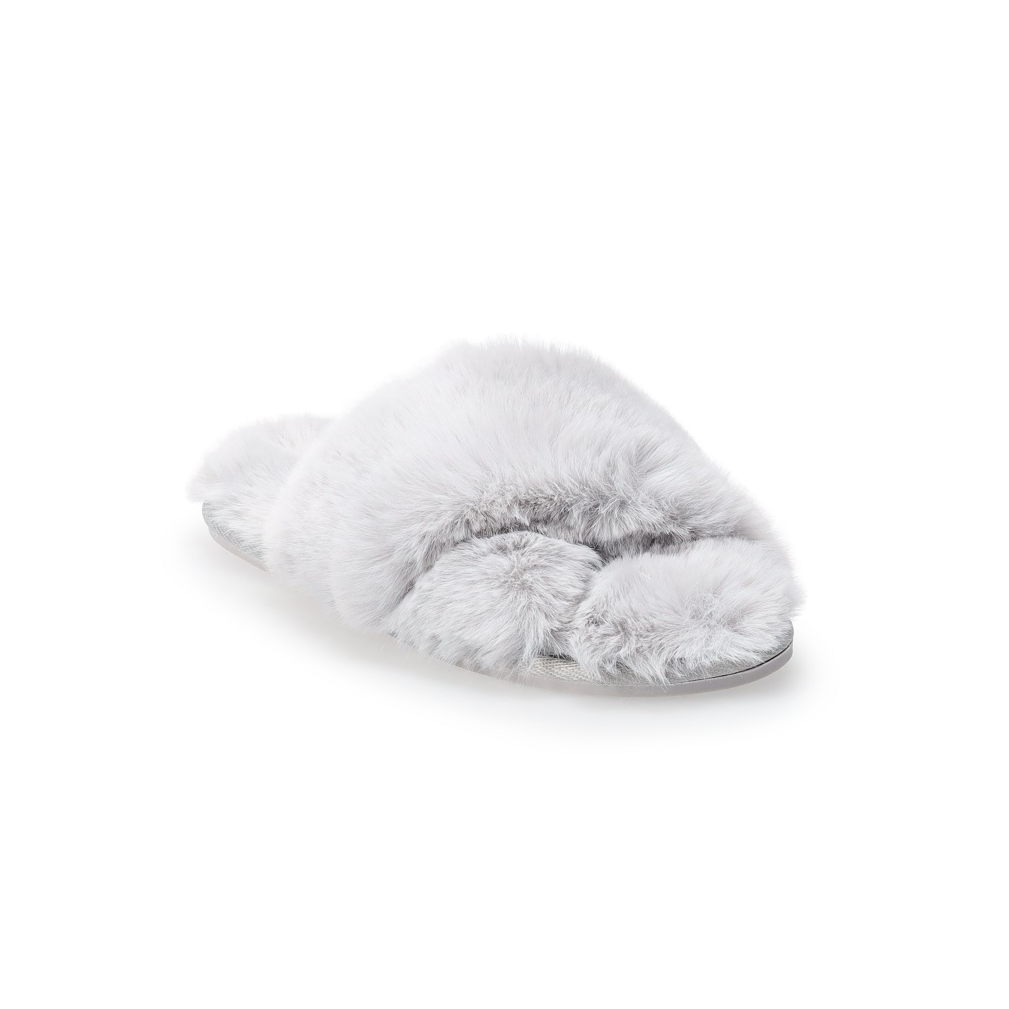 LC Lauren Conrad Raylyn Womens Slippers, Size: XS, Gray
