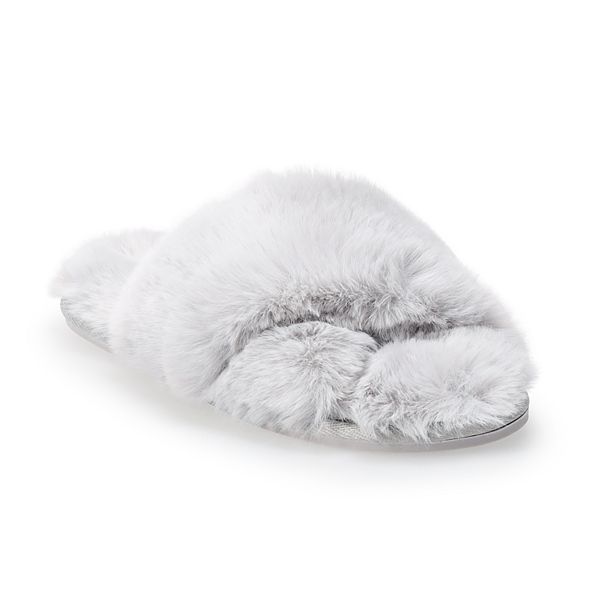 LC Lauren Conrad Raylyn Women's Slippers - Gray (X SMALL)