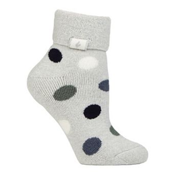 Women's Heat Holders Lite 5X Warmer Dots Ankle Socks