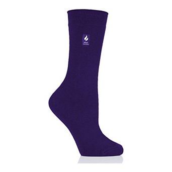 Women's Heat Holders Ultra Lite 3X Warmer Solid Crew Socks