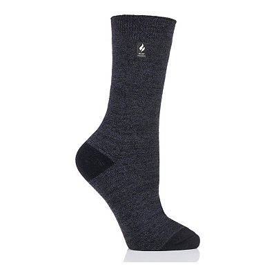 Women s Heat Holders Ultra Lite 3X Warmer Twist Crew Socks