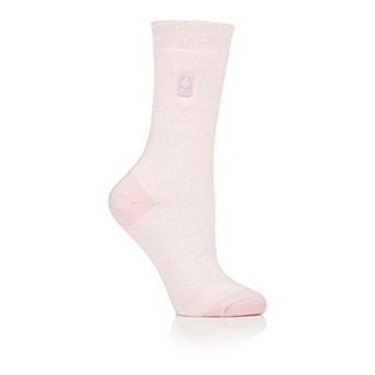 Women's Heat Holders Ultra Lite 3X Warmer Twist Crew Socks