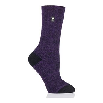 Women's Heat Holders Ultra Lite 3X Warmer Twist Crew Socks