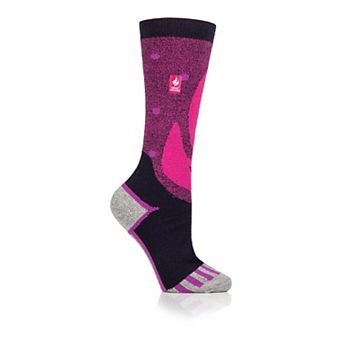 Women's Heat Holders Ultra Lite 3x Warmer Snowsports Kelly Long Socks
