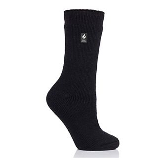 Women's Heat Holders Original 7x Warmer Solid Crew Socks size 8-13