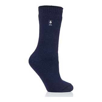 Women's Heat Holders Original 7x Warmer Solid Crew Socks size 8-13