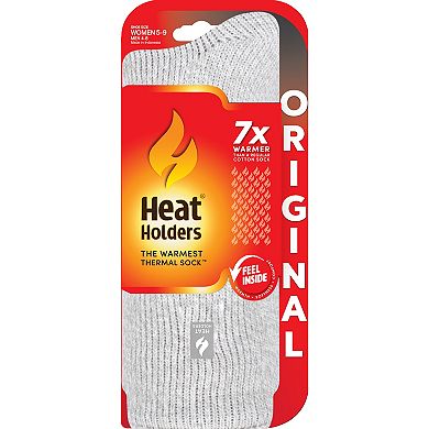 Women's Heat Holders Original 7x Warmer Twist Crew Socks size 8-13