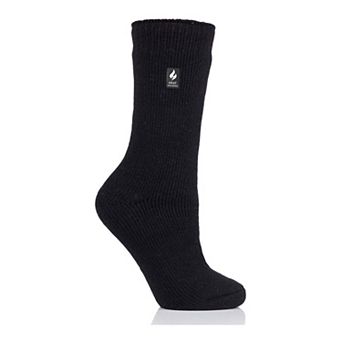 Women's Heat Holders Lite 5x Warmer Solid Crew Socks