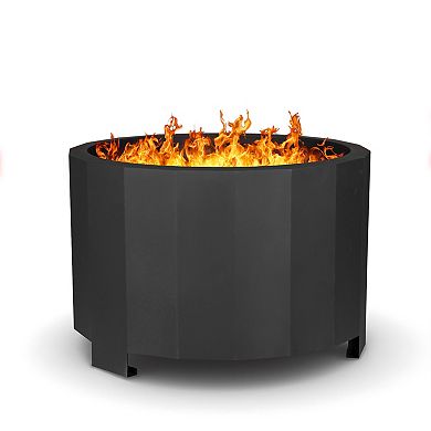 Taylor & Logan Zephyr 27-inch Smokeless Outdoor Firepit