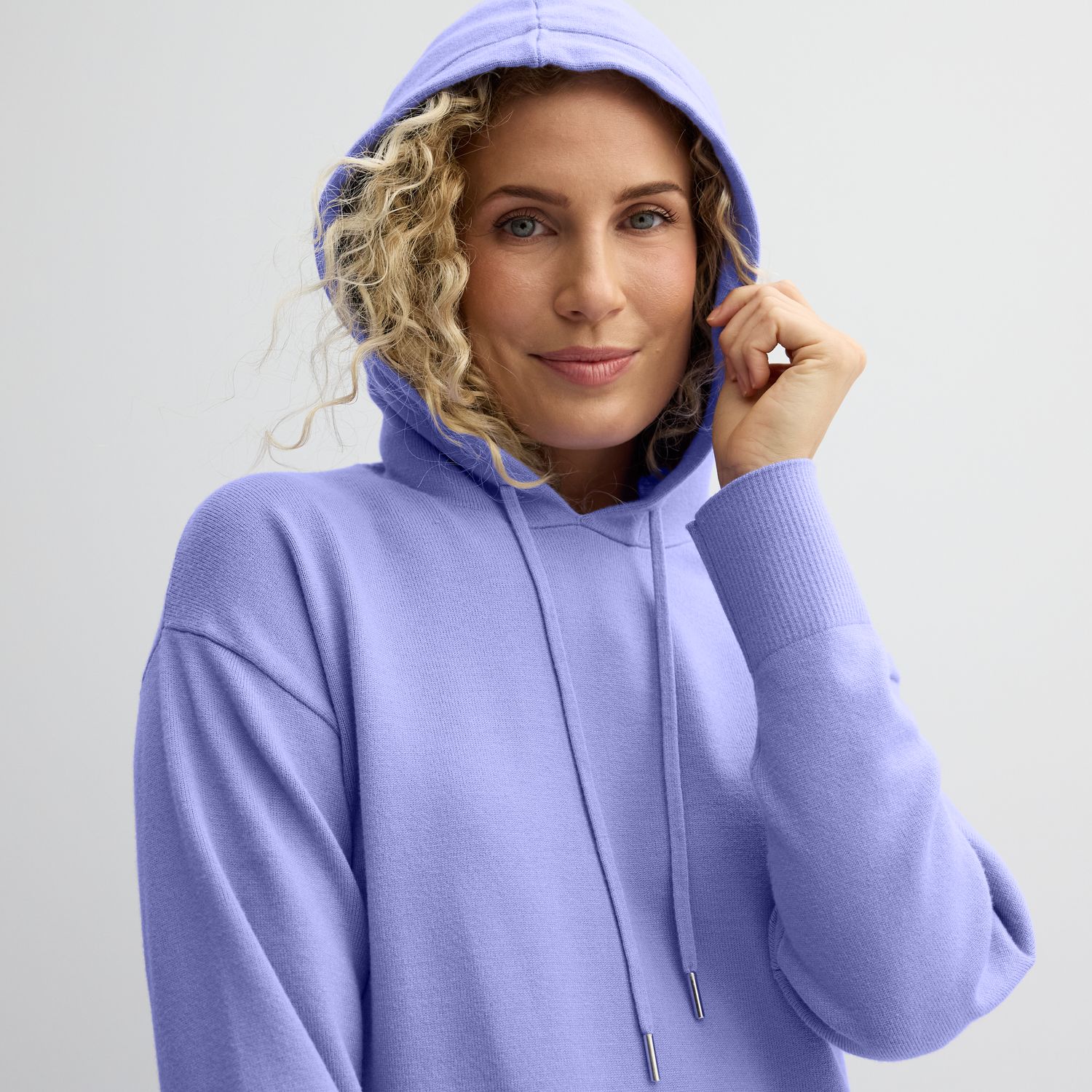 Kaprioy Long Hoodies For Women Zip Up Double Zipper Fleece Jacket Tunic Sweatshirts Winter Fall Fashion Clothes Oversized Jackets Pockets Dark Purple Xxxl