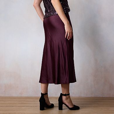 Women's LC Lauren Conrad Midi Slip Skirt