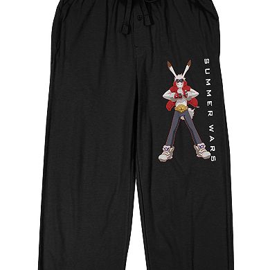 Men's Summer Wars Love Pajama Pants