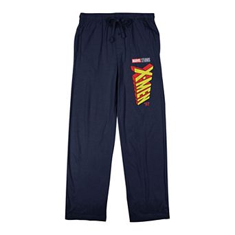 Men's X-Men '97 Mirrored Logo Pajama Pants