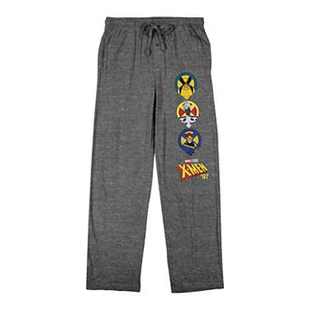 Men's X-Men 97 Wolverine Storm Cyclops Pajama Pants