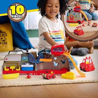 Disney Junior Mickey Mouse Happy Camper Playset