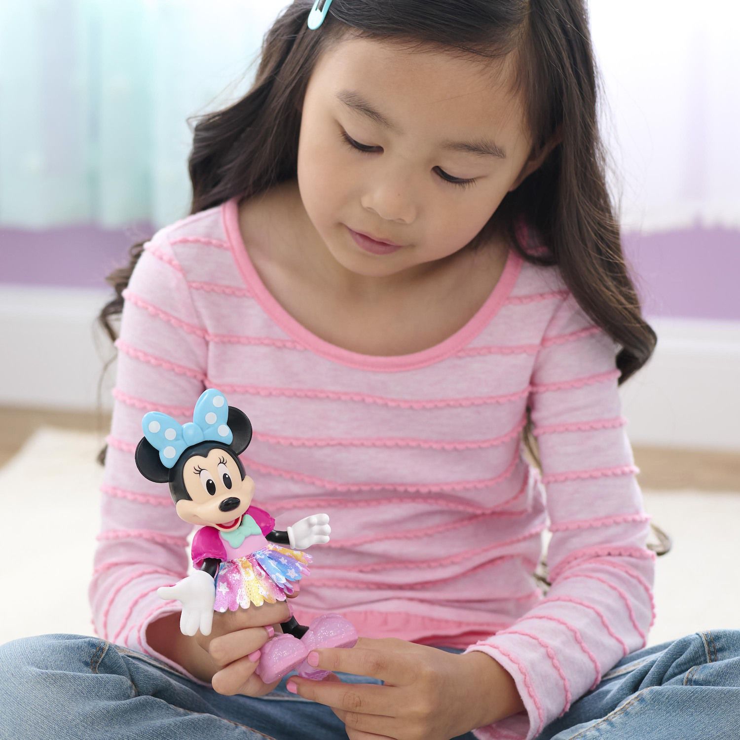 Детские куклы Disney Junior Minnie Mouse Groom & Glam Pony Set — фото 4