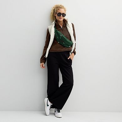 Women's Tek Gear® Mixed Media Micro Fleece Popover