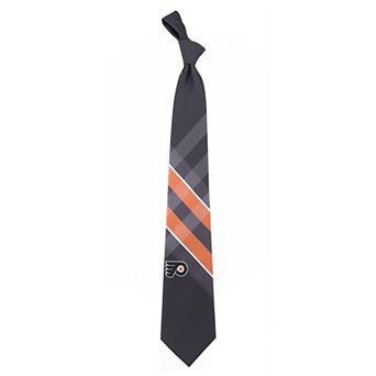 Men's NHL Philadelphia Flyers Grid Neck Tie