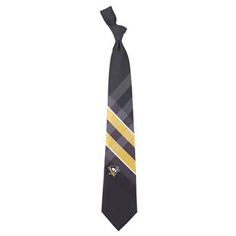 Men's NHL Pittsburgh Penguins Grid Neck Tie
