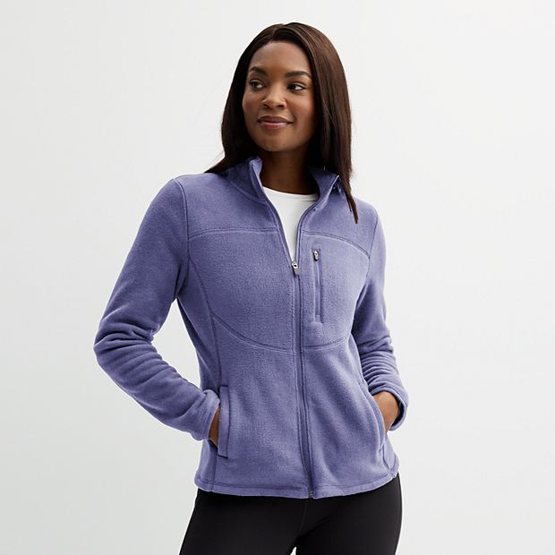 Women's Tek Gear® Fitted Micro Fleece Full Zip Jacket