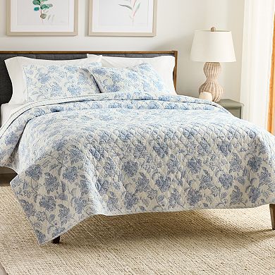 Sonoma Goods For Life® Clairemont Printed Quilt or Sham