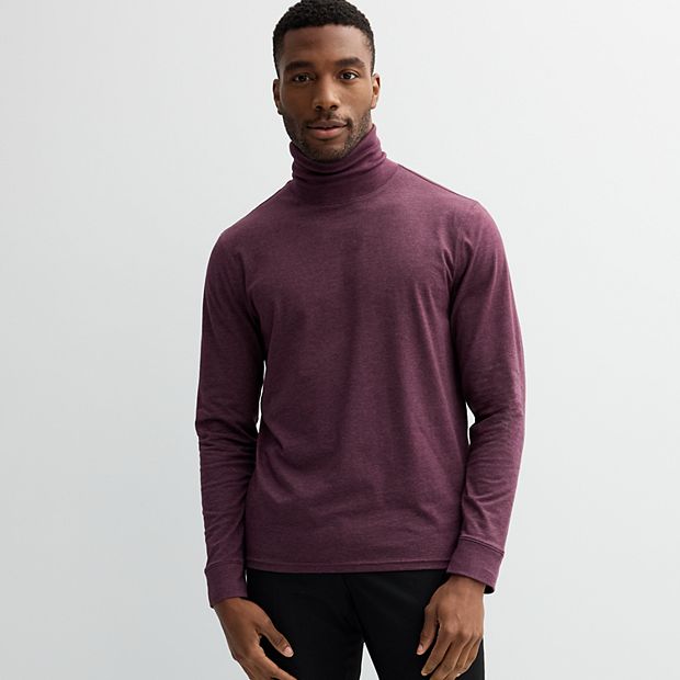 Wine turtleneck mens hotsell