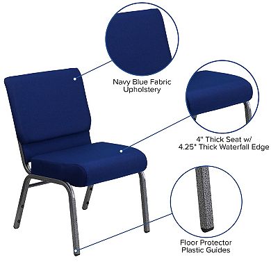 Emma And Oliver 4 Pack 21''w Stacking Church Chair