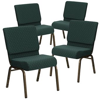 Emma And Oliver 4 Pack 21''w Stacking Church Chair