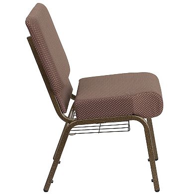 Emma And Oliver 4 Pack 21''w Church Chair With Book Rack